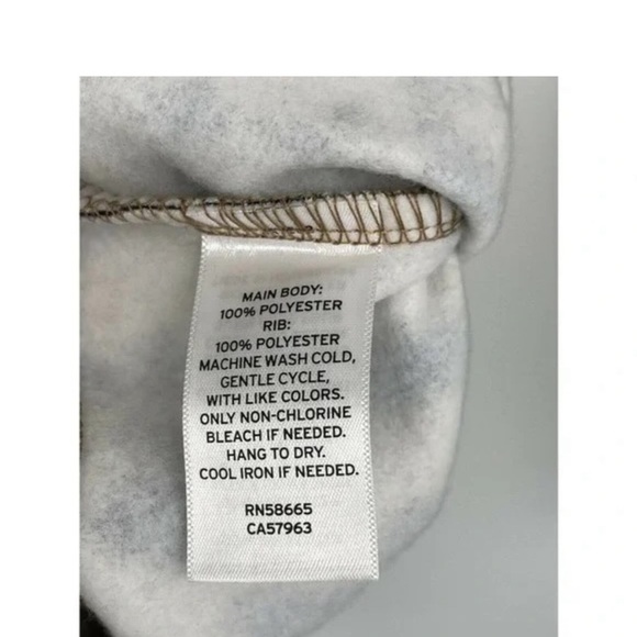 Bp Mock Neck Leopard Print Sweatshirt NWT. small - Picture 8 of 9